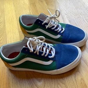 Colorful Vans low tops